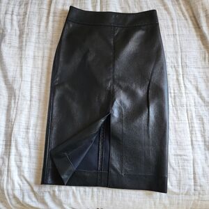 Vegan Leather Skirt Size 8/M